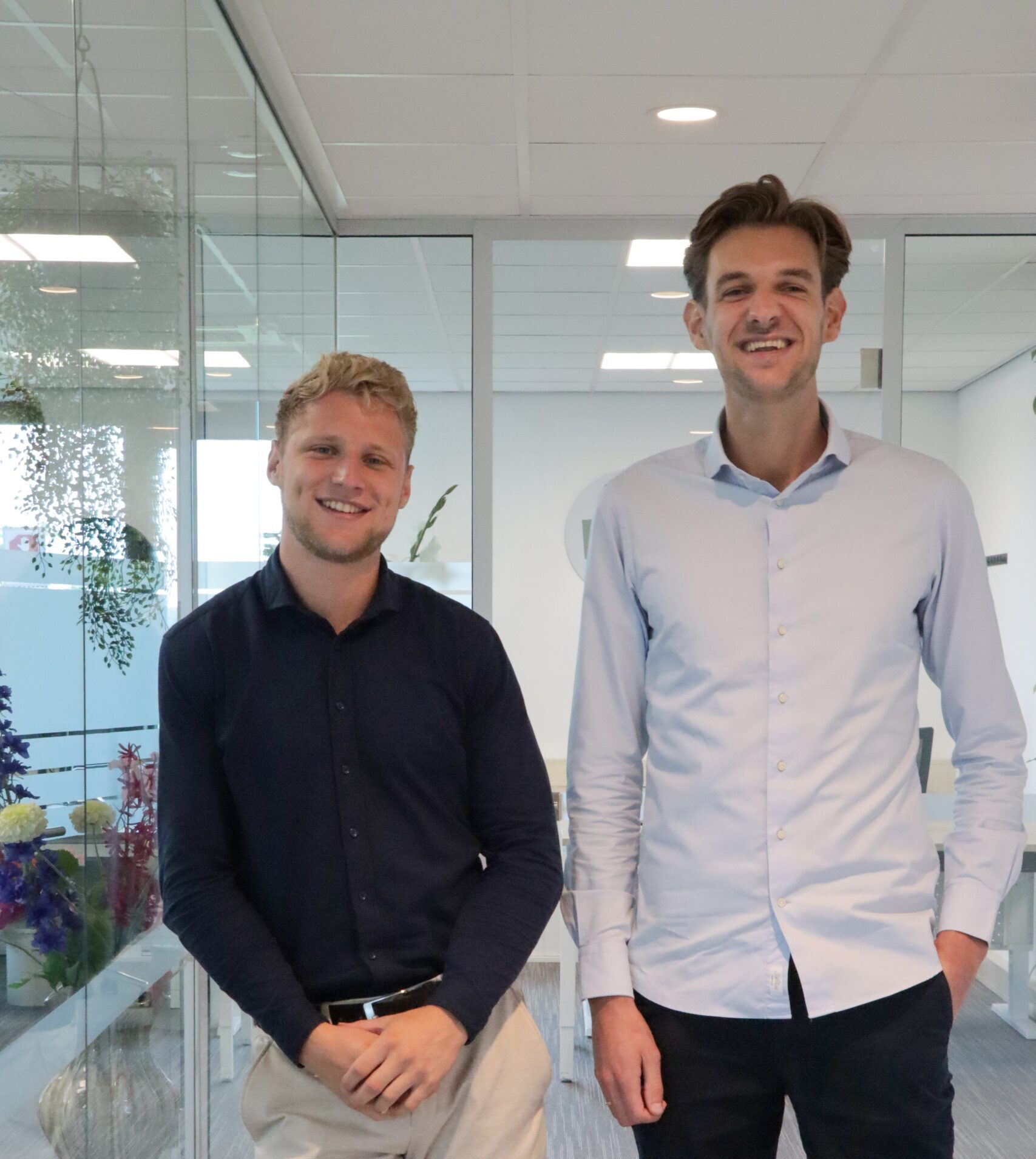 Tom en Aaron, de gezichten achter de leukste kantoorbaan.